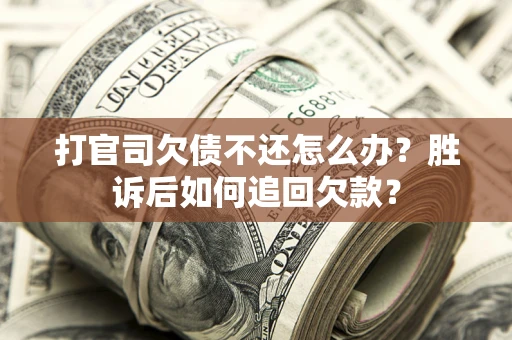 北京打官司欠债不还怎么办？胜诉后如何追回欠款？