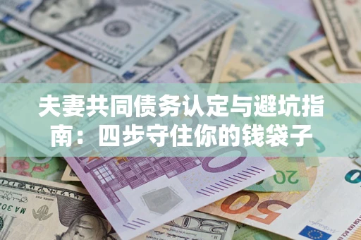 北京夫妻共同债务认定与避坑指南：四步守住你的钱袋子